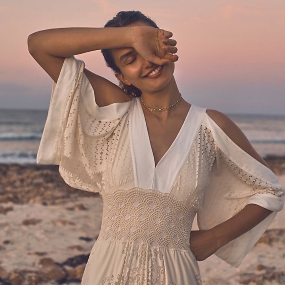 Anthropologie Farm Rio Solana Dress